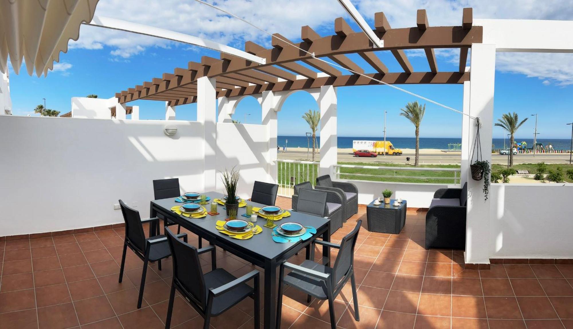Casa Con Piscina, Mojacar Playaアパートメント エクステリア 写真