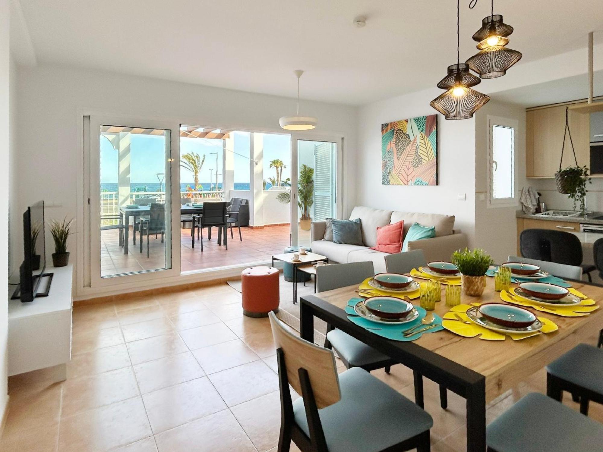 Casa Con Piscina, Mojacar Playaアパートメント エクステリア 写真